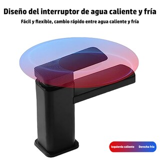 Foto 6 | Grifo Mezclador de Baño BOCLIER HLLMBN-01 color Negro Moderno de una sola Manija Cuerpo de Acero Inoxidable