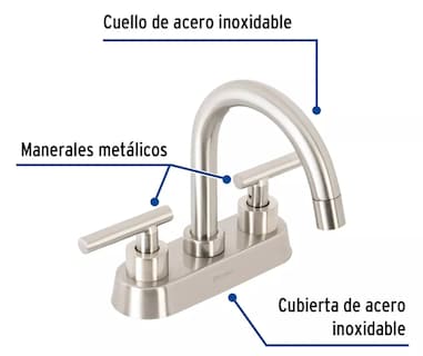 Foto 2 | Llave Para Lavabo Xtellar Con Manerales De Palanca