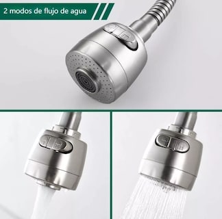 Foto 5 | Grifo De Pared Xtellar De 2 Flujos De Agua Plata Satin