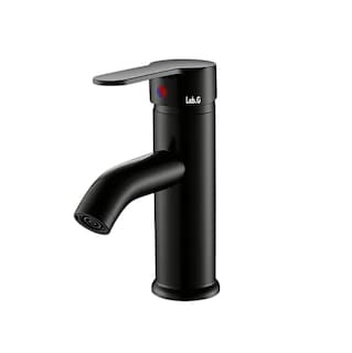Foto 1 | Grifo Mezclador De Encimera Para Baño De Acero Inoxidable Negro Mate