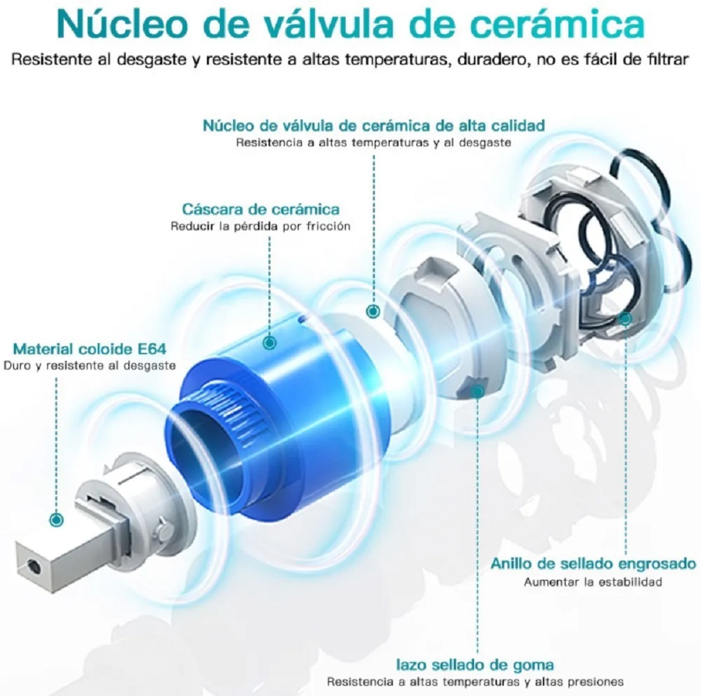 Foto 4 pulgar | Grifo de Acero Inoxidable - Malubero