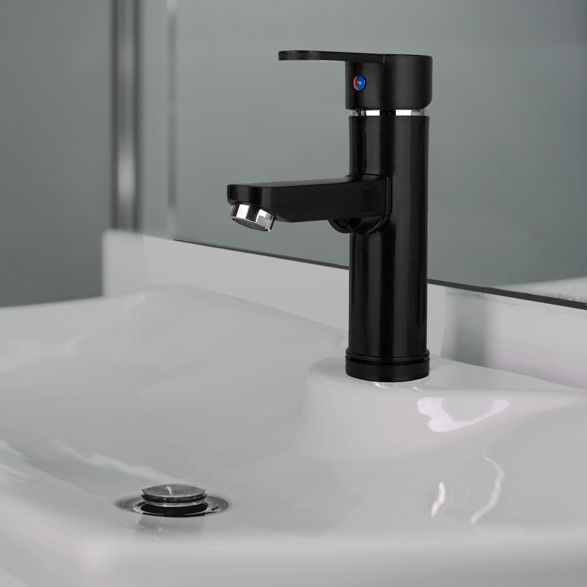 Foto 4 | Llave Mezcladora para lavabo Cnx Mzm4402 color Negro