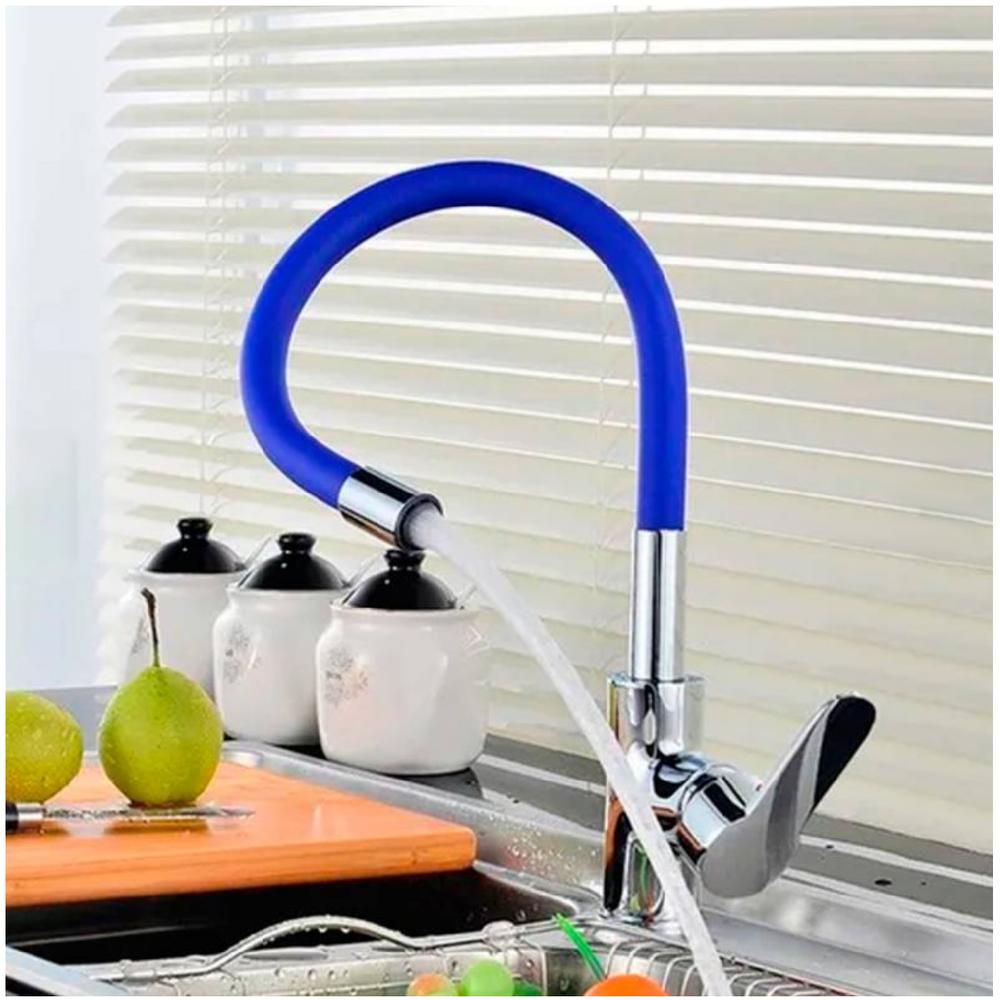 Foto 3 | Llave Mezcladora de Cocina Ventdepot Mxkys-003 color Azul 1 Pieza Manual