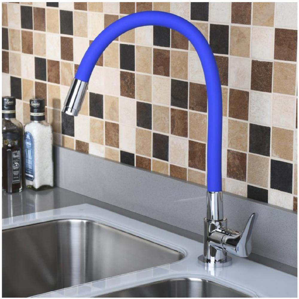 Foto 4 | Llave Mezcladora de Cocina Ventdepot Mxkys-003 color Azul 1 Pieza Manual