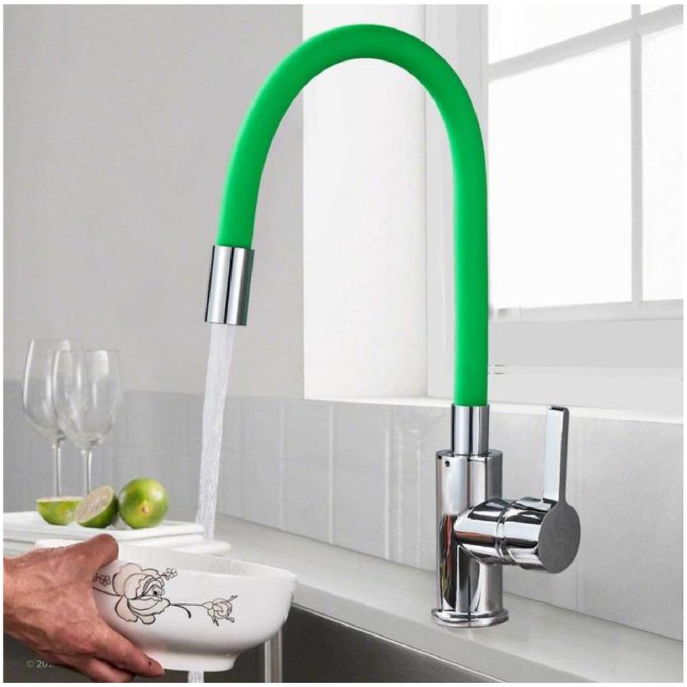 Foto 4 pulgar | Grifos Cocina Monomando Ventdepot Mxkys-004 color Verde 1 Pieza Manual