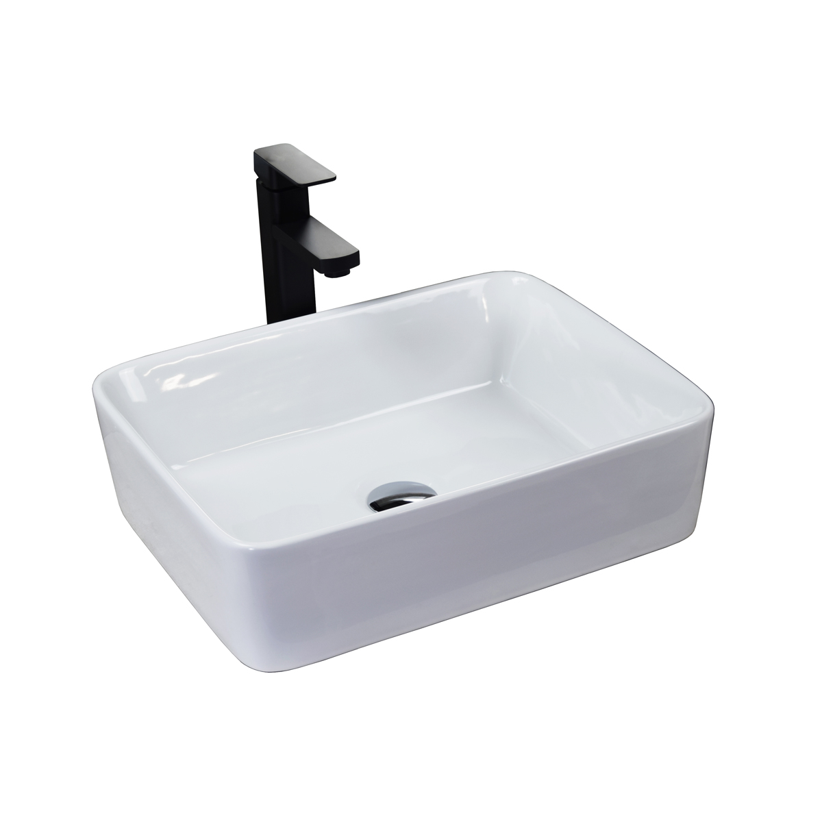 Lavabo para Baño Esatto color Blanco