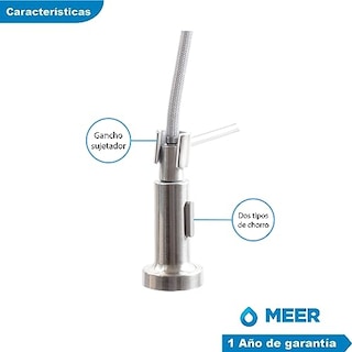 Foto 2 | Mezcladora Monomando para Cocina Meer-CNX MZM8116F color Gris