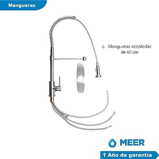 Foto 3 | Mezcladora Monomando para Cocina Meer-CNX MZM8116F color Gris