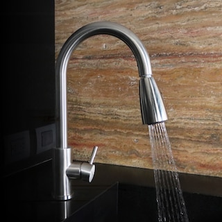 Foto 2 | Mezcladora para Fregadero Meer Faucets By CNX con dos Funciones de Chorro y Cuello Retráctil Manguera de 55 cm de Zinc