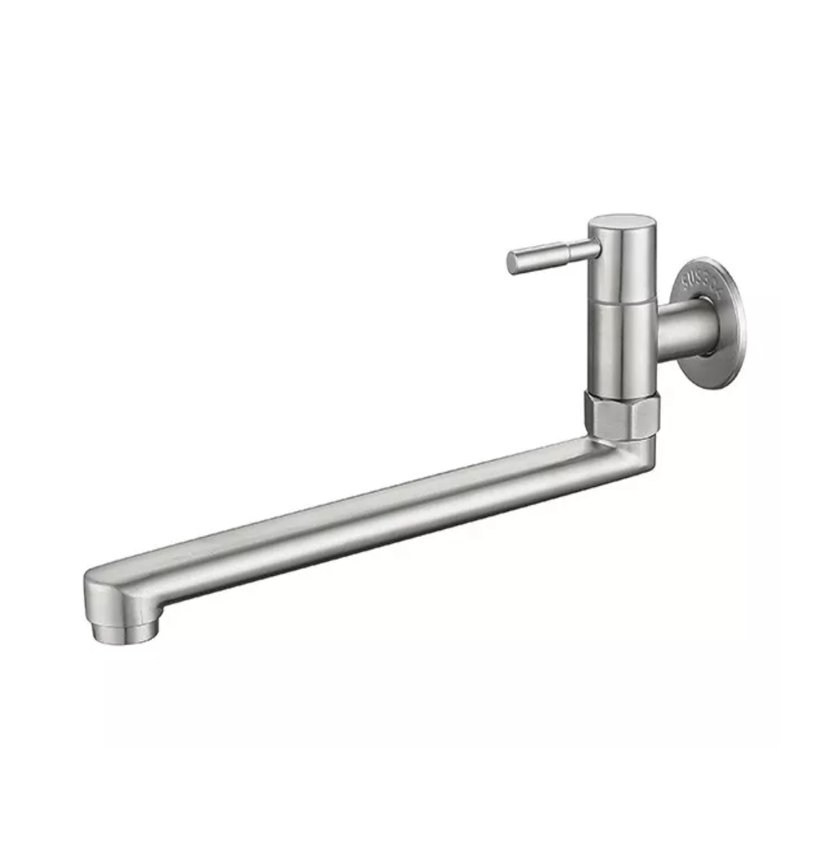 Grifo Para Empotrar En Muro Llave Pared 25cm Plata