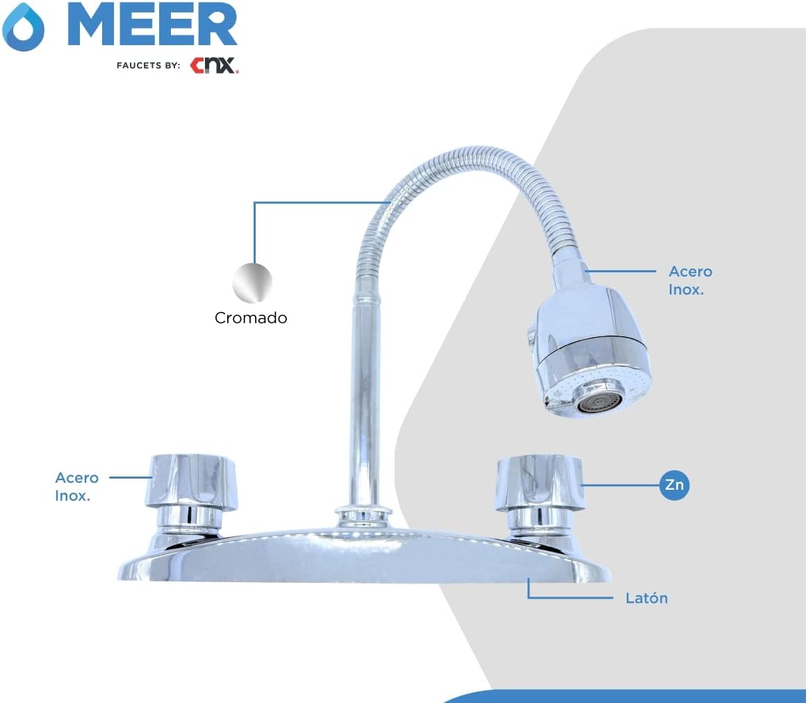 Foto 3 pulgar | Mezcladora Flexible CNX Para Fregadero