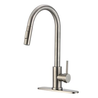 Foto 1 | Mezcladora Monomando para Fregadero Satín Acero Inoxidable Y Zinc