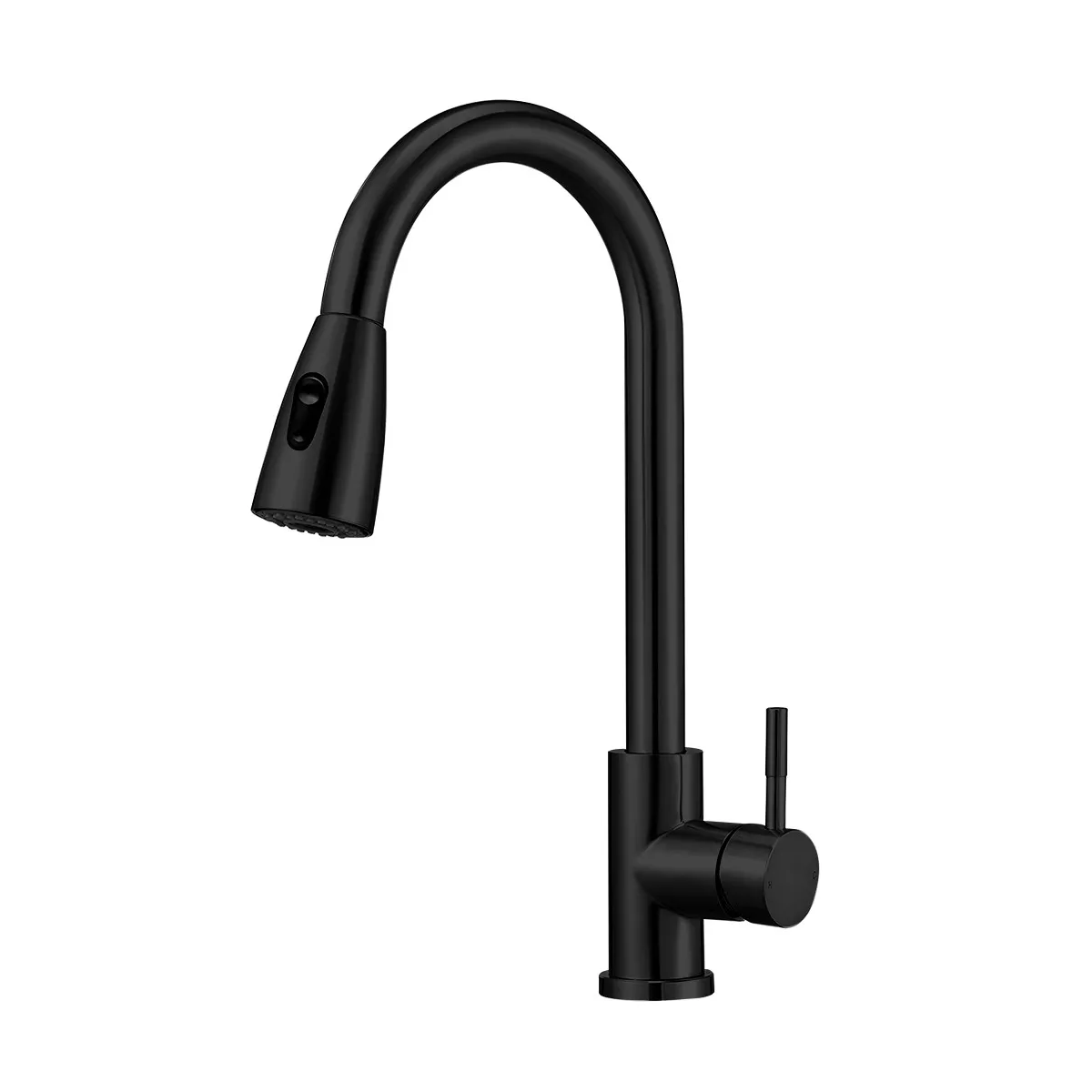 Grifo Cocina Monomando Extraíble Para Tarja Eo Safe Imports Esi-14955 Negro