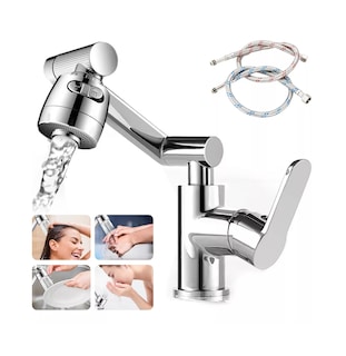 Foto 2 | Llave Para Mezcladora Fregadero Baños Y Grifos Cocina 1080° Plata