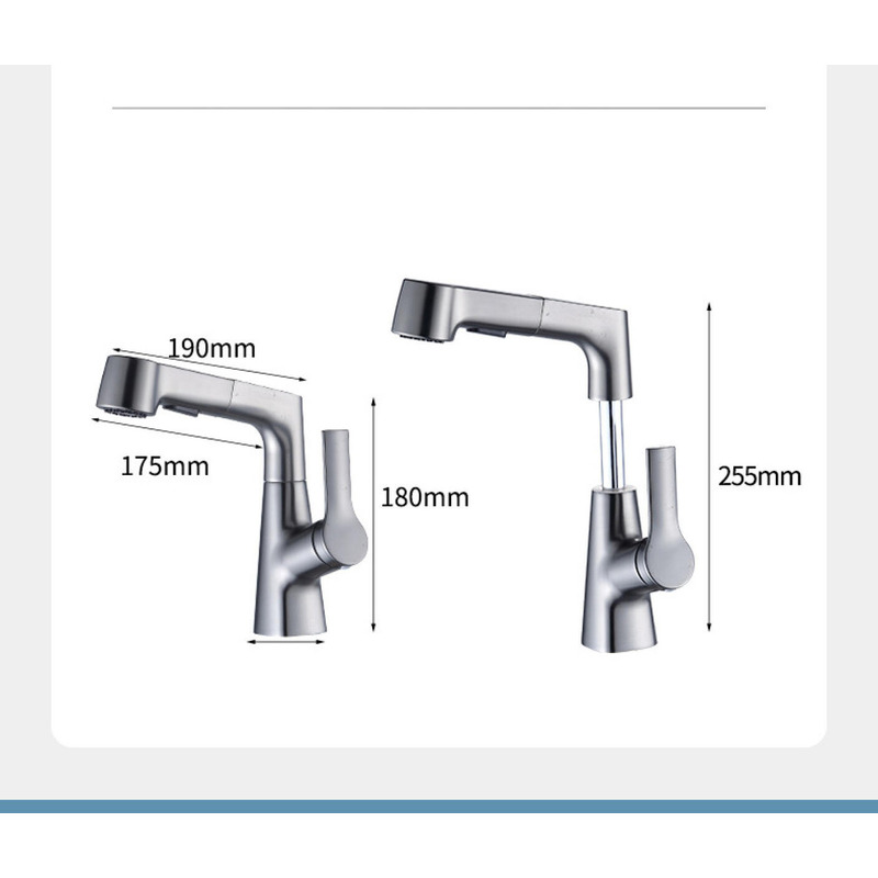 Foto 3 | Grifo Pull Multifuncional De Cobre Para Agua Fría Y Caliente - Venta Internacional.