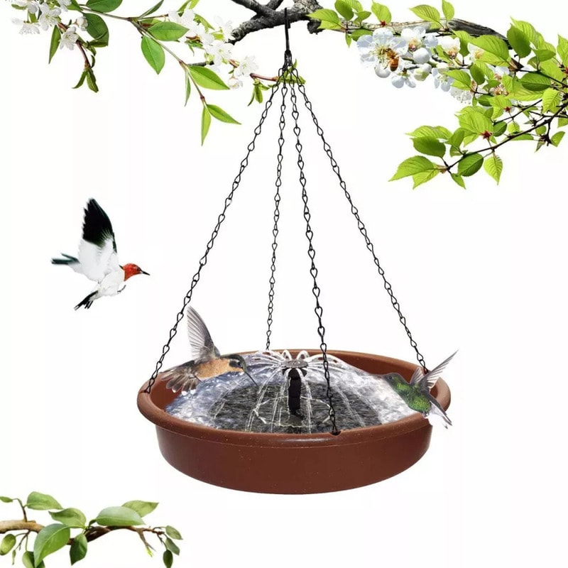 Fregadero Solar Colgante Birds Para Baño Source - Venta Internacional. $1,005