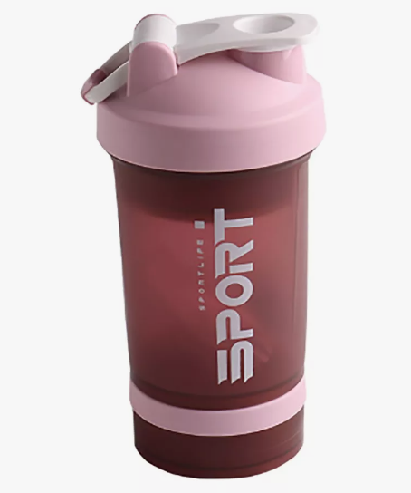 Foto 2 pulgar | Shaker para Gym Rosa 450 ml