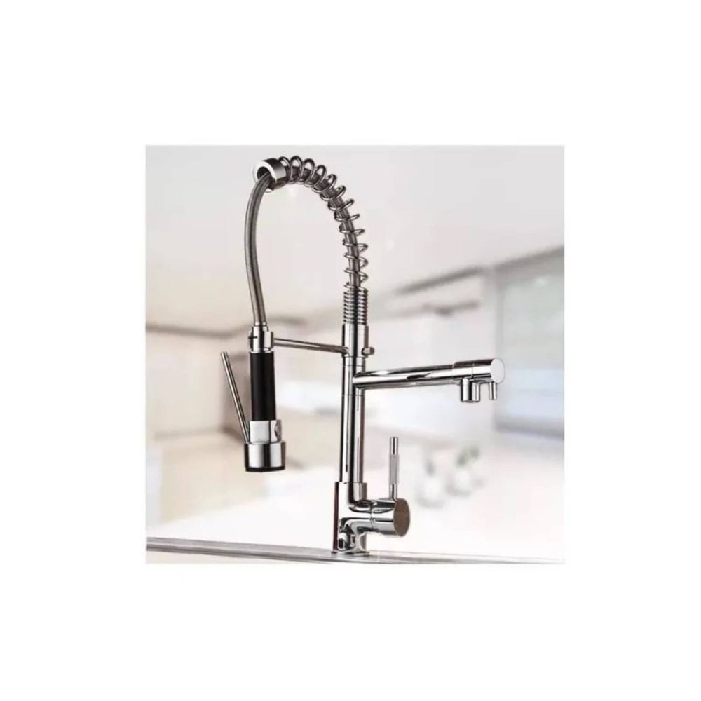 Foto 3 pulgar | Grifo De Cocina Para Lavavajillas De Una Sola Manija, Extensible, Doble - Venta Internacional.