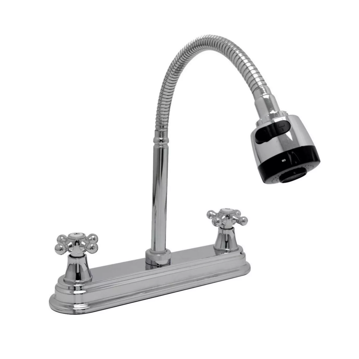 Foto 1 | Grifo Mezclador Doble Comando Con Filtro De Agua Cromado Eo Safe Imports Esi-12882-1 Plata