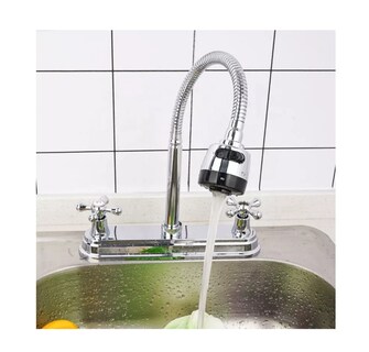 Foto 2 | Grifo Mezclador Doble Comando Con Filtro De Agua Cromado Eo Safe Imports Esi-12882-1 Plata