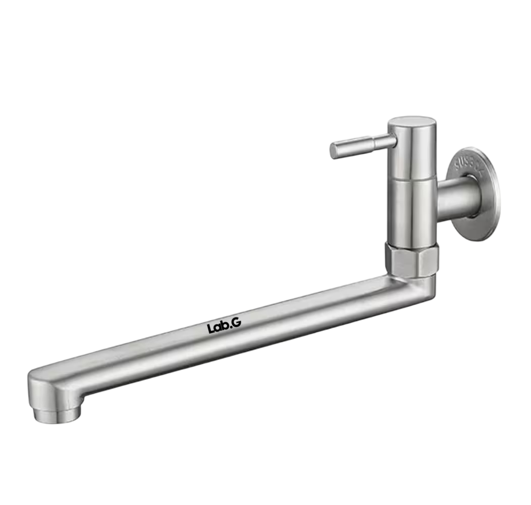 Foto 2 pulgar | Grifo Para Empotrar En Muro Llave Pared 25 Cm Plata