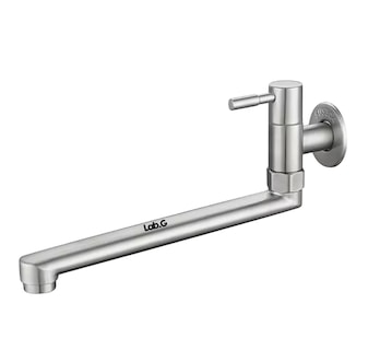 Foto 1 | Grifo Para Empotrar En Muro Llave Pared 25 Cm Plata