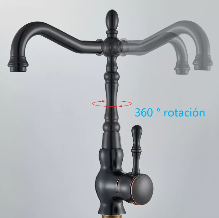Foto 4 | Llave Mezcladora Xtellar Retro Acabado Mate Color Negro