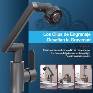 Foto 4 | Grifo Mezcladora Xtellar Para Fregadero Color Gris