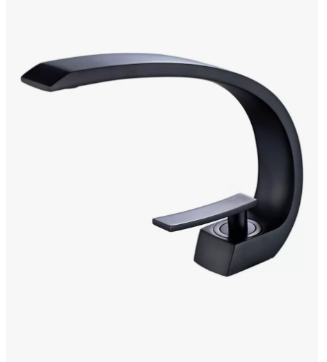 Foto 2 pulgar | Grifo Xtellar Monomando Mezclador Llave Fregadero Para Baño Lavabo Acabado Mate Color Negro