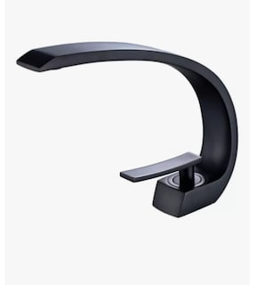 Foto 1 | Grifo Xtellar Monomando Mezclador Llave Fregadero Para Baño Lavabo Acabado Mate Color Negro