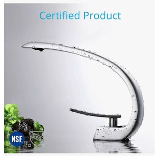 Foto 5 | Grifo Xtellar Mezclador Monomando Para Lavabo Fregadero Llave De Bañ Acabado Brillante Color Plateado