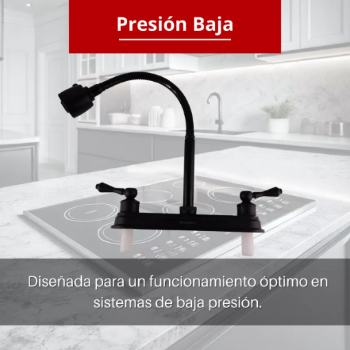 Foto 4 | Llave Mezcladora Xtellar Para Fregadero Color Negro