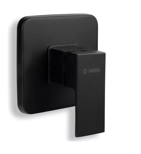 Mezcladora Xtellar Monomando Para Regadera Color Negro