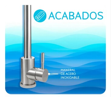Foto 4 | Grifo Mezclador Xtellar Monomando Para Fregadero Color Plata