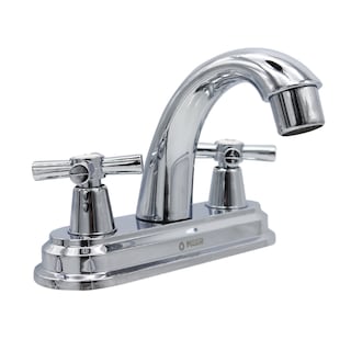 Foto 1 | Mezcladora Para Lavabo Cromada, Grifo De Baño Con Manerales De Abs