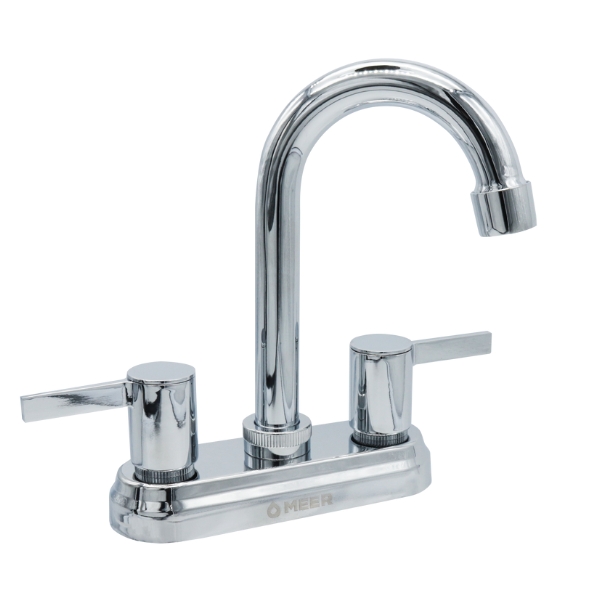Foto 1 | Cnx Grifo De Lavabo Cromado De Alta Altura, Mezcladora De Acero Inoxidable
