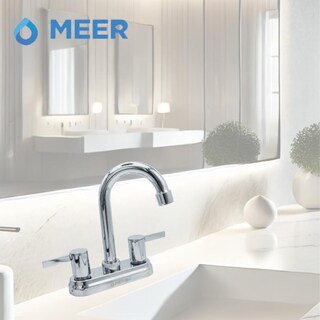 Foto 3 | Cnx Grifo De Lavabo Cromado De Alta Altura, Mezcladora De Acero Inoxidable
