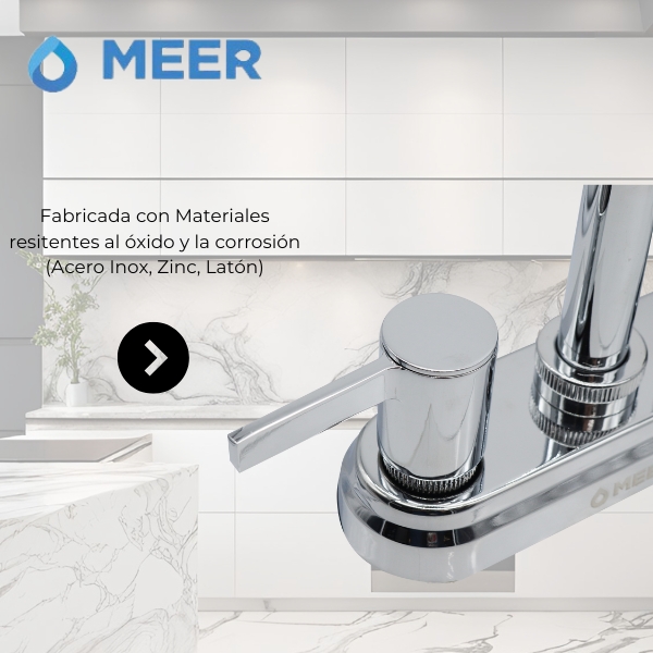 Foto 5 pulgar | Cnx Grifo De Lavabo Cromado De Alta Altura, Mezcladora De Acero Inoxidable
