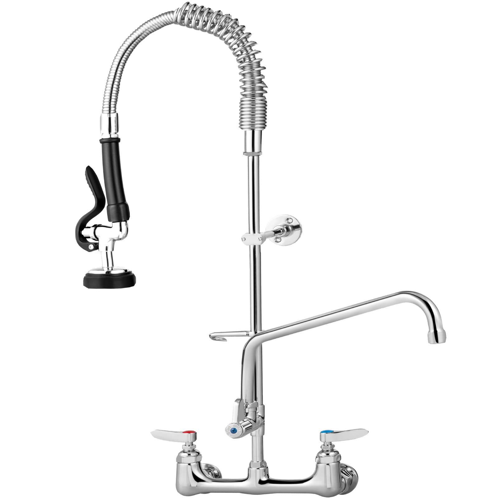 Foto 2 pulgar | Grifo Vevor Commercial Con Pulverizador Previo Al Enjuague, Soporte De Pared De 25 Cm - Venta Internacional.