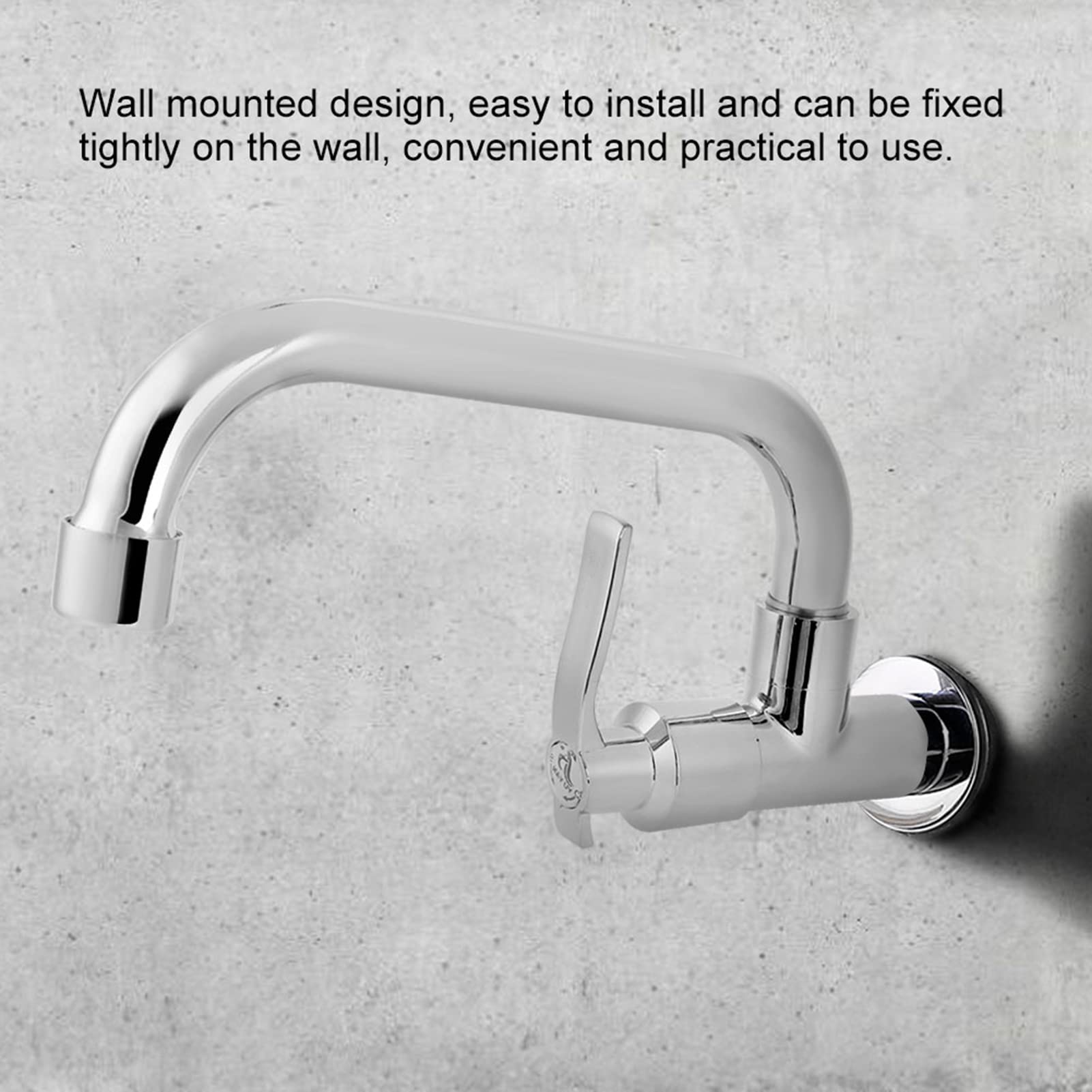 Foto 4 pulgar | Grifo De Agua Zerone Lq-3093 Montado En La Pared Para Agua Fría Individual - Venta Internacional.