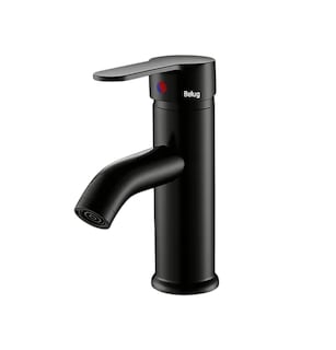 Foto 1 | Grifo Mezclador De Encimera Para Baño De Acero Inoxidable Negro Mate