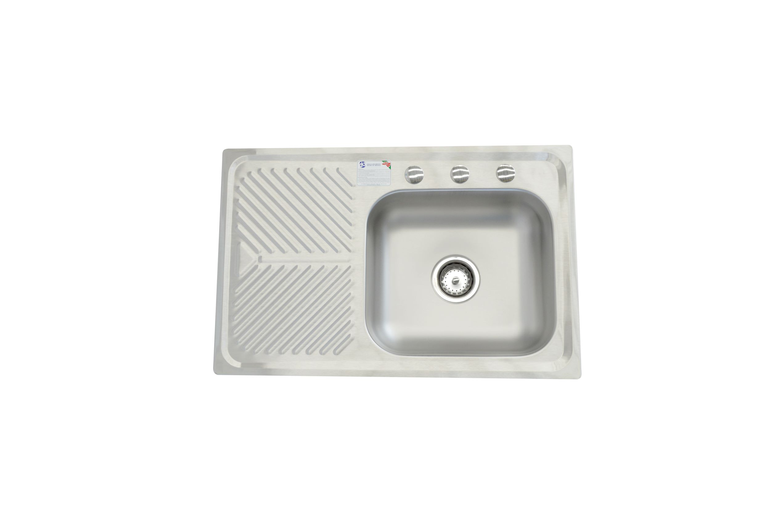 Foto 1 | Fregadero Cocina Empotrar 1 Tina 80x52x14 M101 Izq