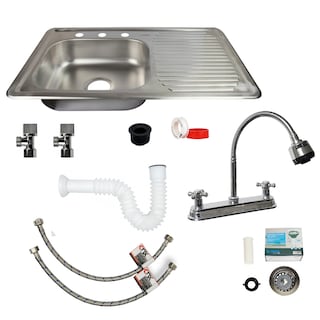 Foto 2 | Kit Completo de Tarja con Mezcladora Flexible para Cocina marca CNX modelo KIT-009 + TSED8050 color Plata