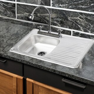 Foto 3 | Kit Completo de Tarja con Mezcladora Flexible para Cocina marca CNX modelo KIT-009 + TSED8050 color Plata