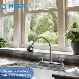 Foto 5 | Kit Completo de Tarja con Mezcladora Flexible para Cocina marca CNX modelo KIT-009 + TSED8050 color Plata