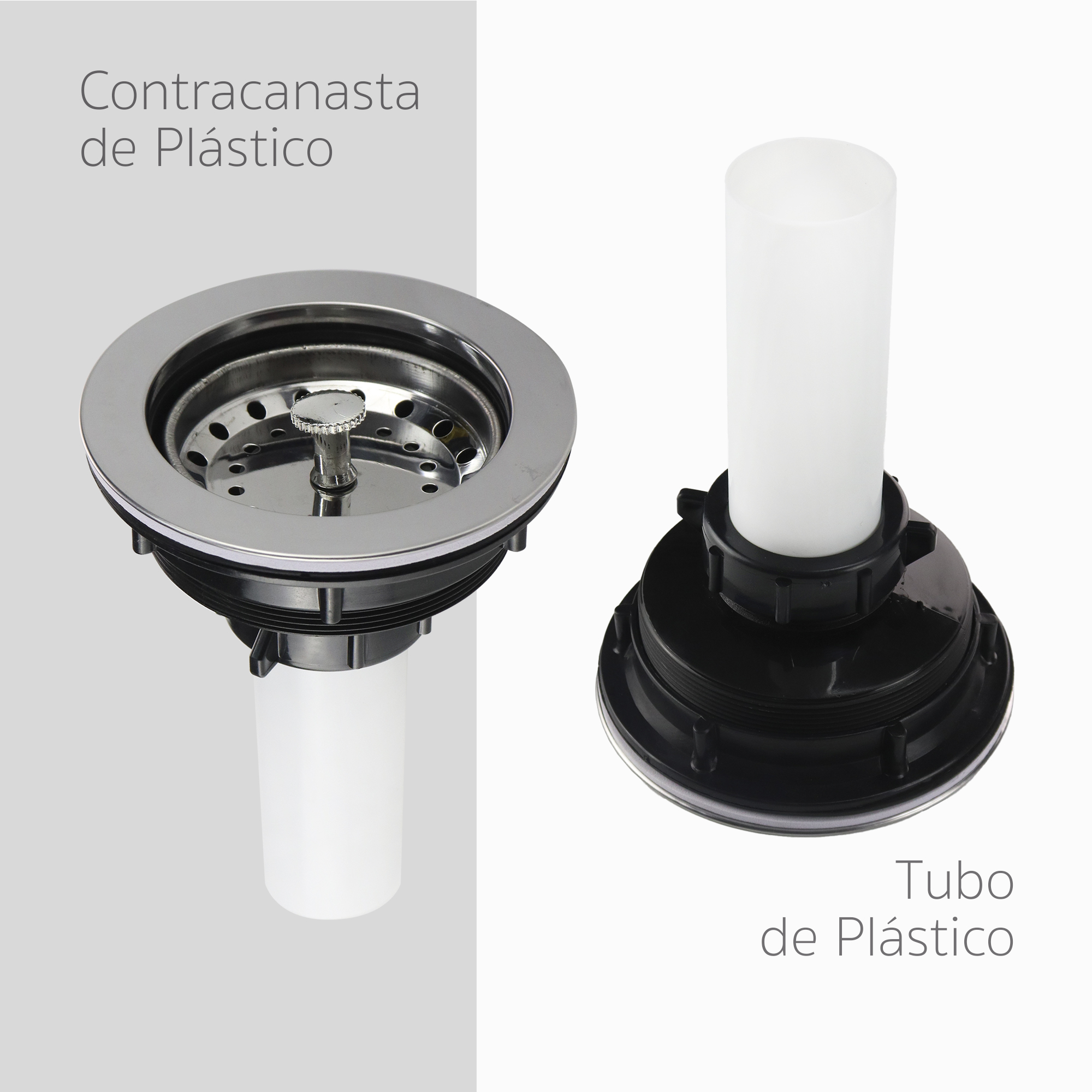 Foto 7 pulgar | Kit para Fregadero Solvex de Acero Inoxidable