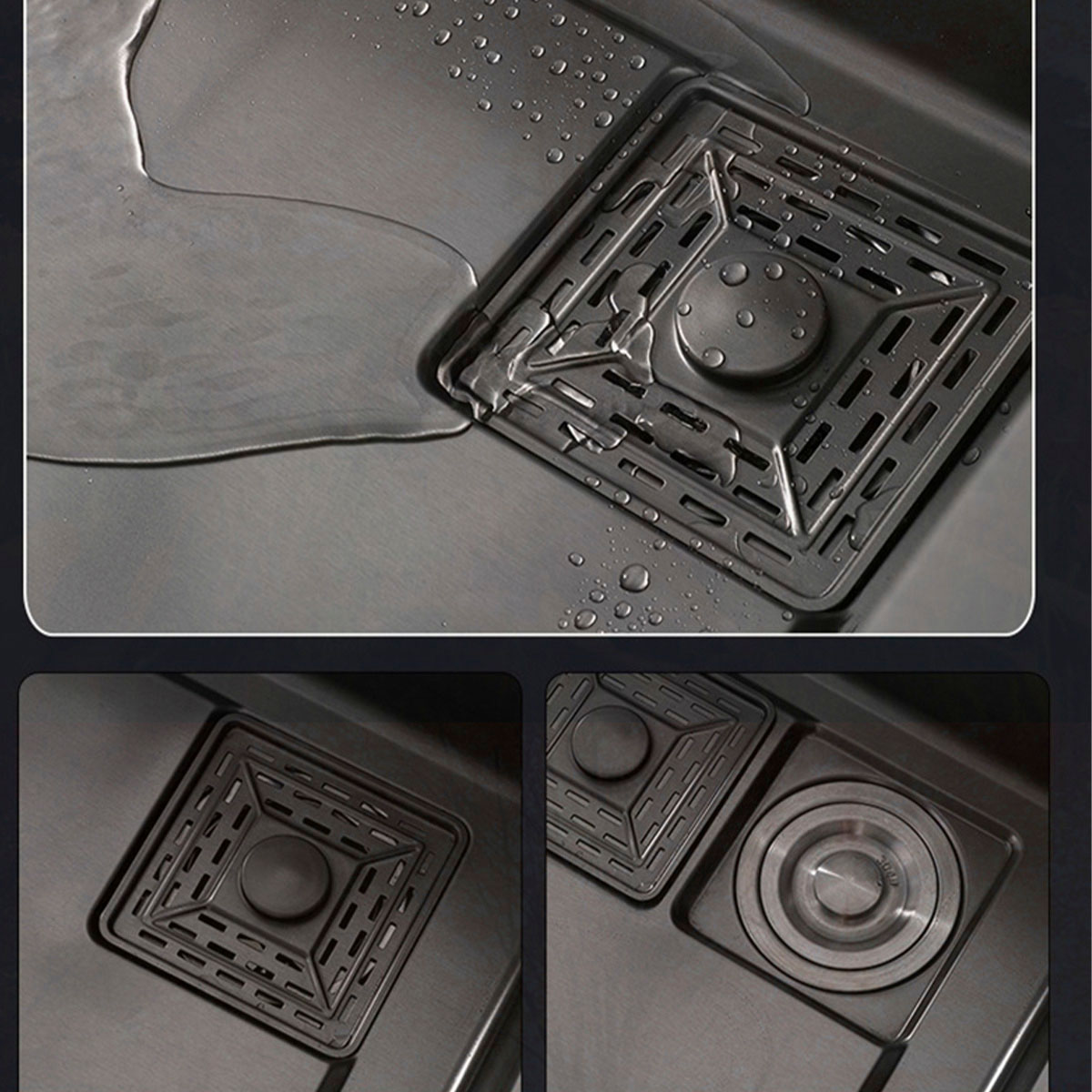 Foto 5 | Tarja de Cocina Acero Inoxidabl Incluye Kit de Instalación