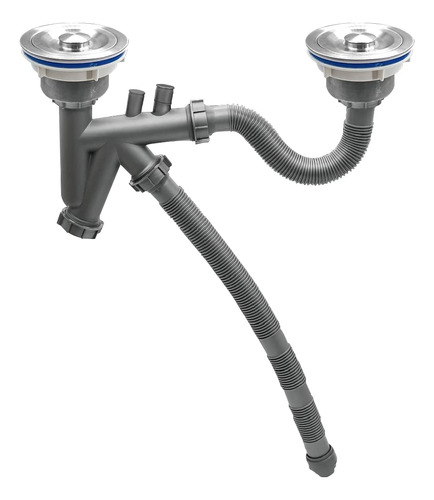 Foto 5 | Tarja Doble Meer Cnx de Acero Inoxidable para Cocina con Accesorios