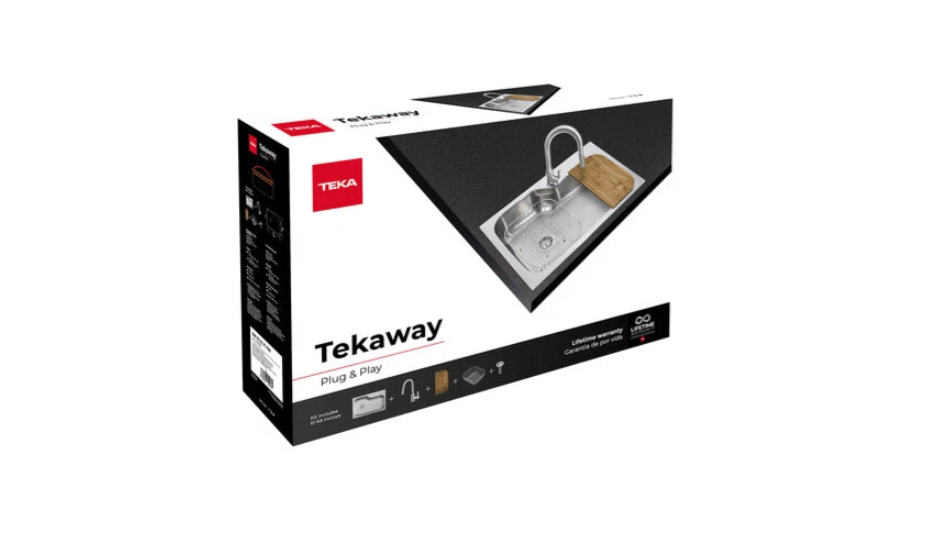 Foto 7 | Set de Fregadero Tekaway con Accesorios