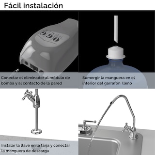 Foto 6 | Bomba Dispensadora De Agua Automática Eléctrica Con Llave De Tarja